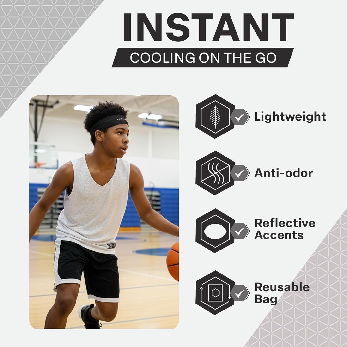 Instant Cooling Headband