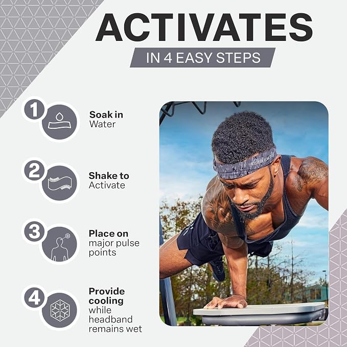 Instant Cooling Headband