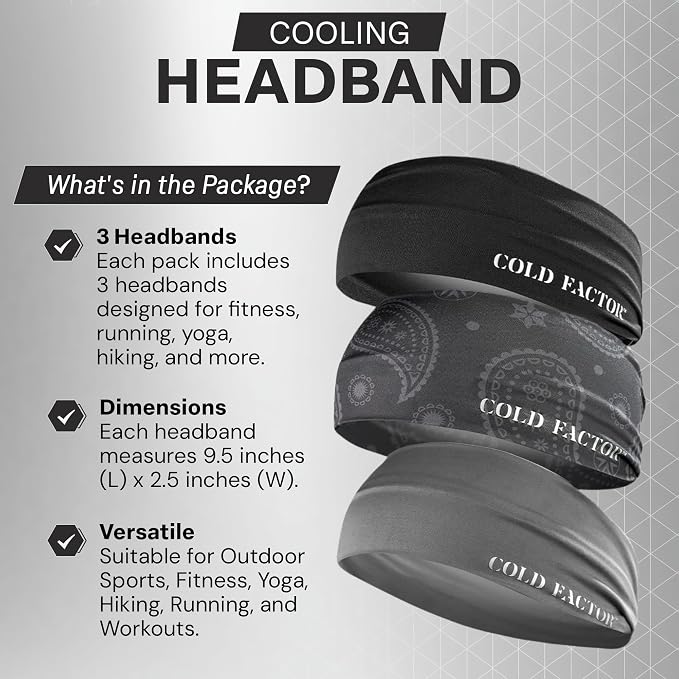 Instant Cooling Headband