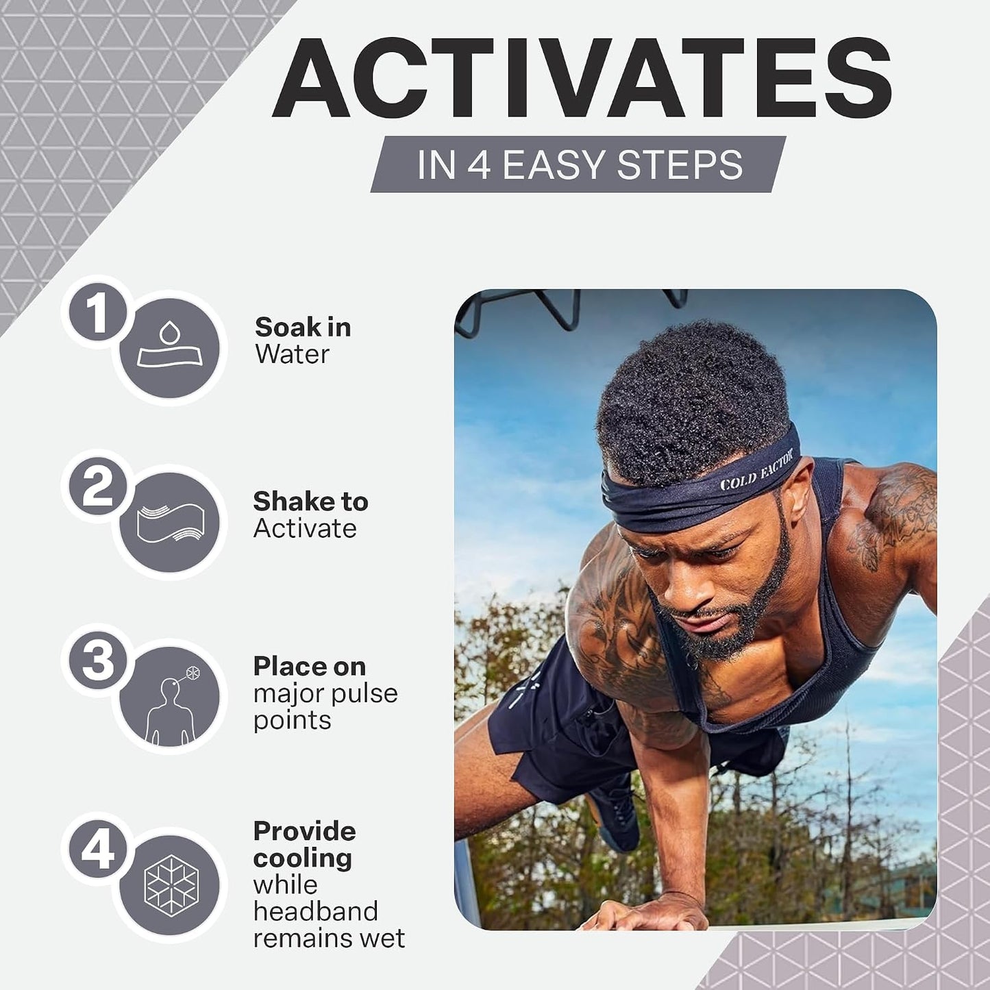 Instant Cooling Headband