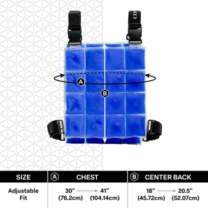 Cold Factor Phase Change Cooling Vest for Women​ and Men – Lightweight, Adjustable for Hot Weather, Athletes, Outdoor Work & Industrial Use