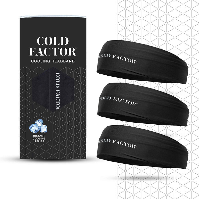Instant Cooling Headband for Men & Women 3 Pack – Quick-Dry, Sweat-Wicking, Lightweight for Running, Sports & Workouts