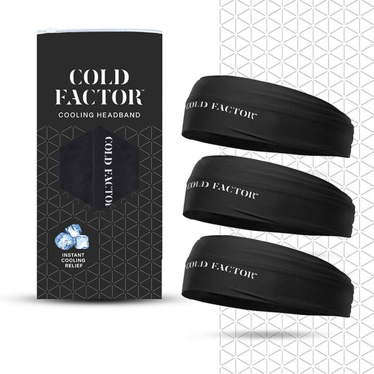 Instant Cooling Headband for Men & Women 3 Pack – Quick-Dry, Sweat-Wicking, Lightweight for Running, Sports & Workouts