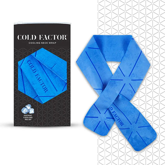 Instant Cooling PVA Neck Wrap Towel – Long-Lasting, Reusable, UPF 50+ Sun Protection for Sports & Outdoor Activities