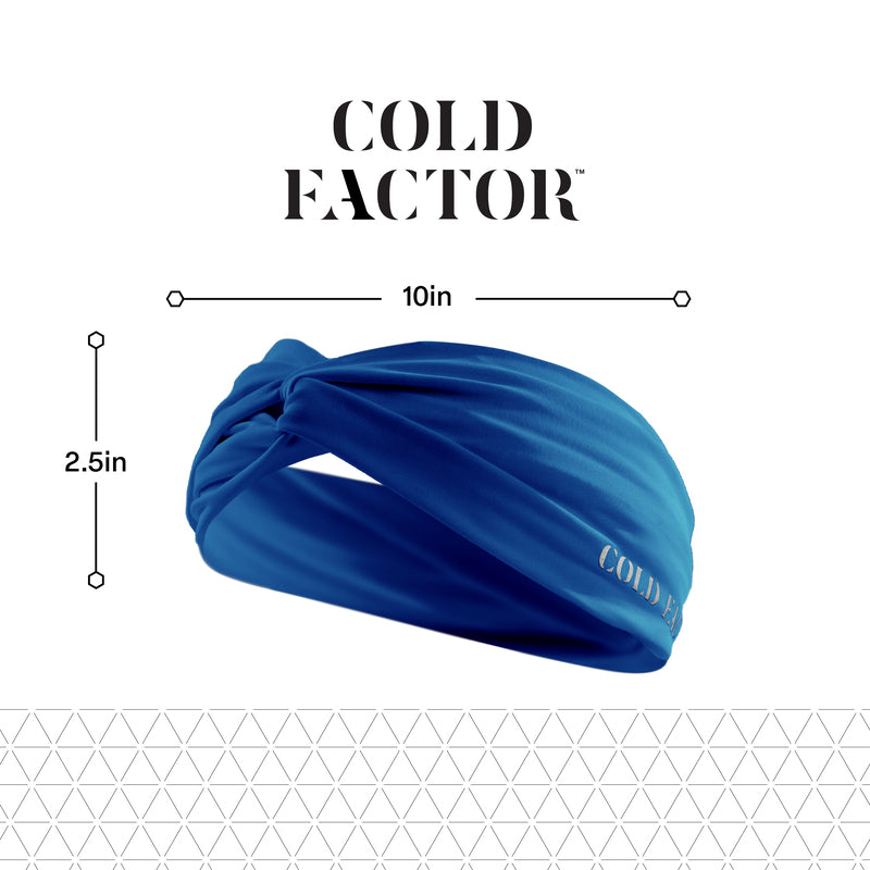 Instant Cooling Twist Knot Headband
