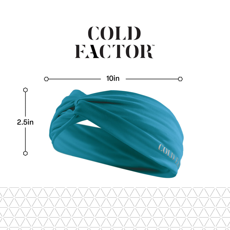 Instant Cooling Twist Knot Headband