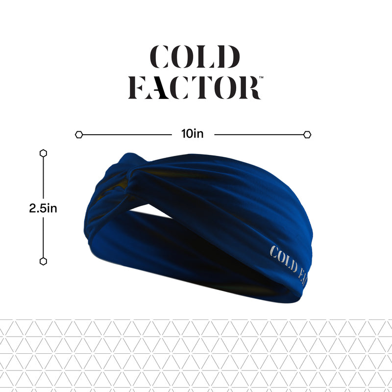 Instant Cooling Twist Knot Headband