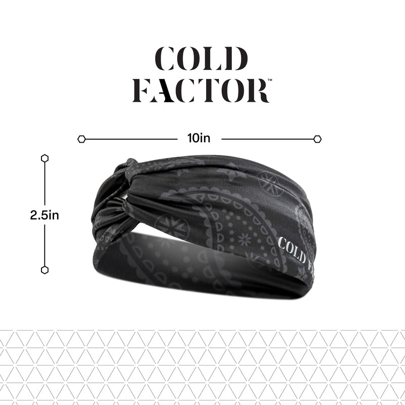 Instant Cooling Twist Knot Headband