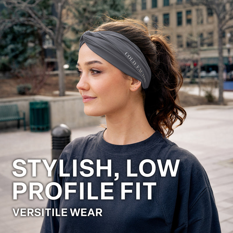 Instant Cooling Twist Knot Headband