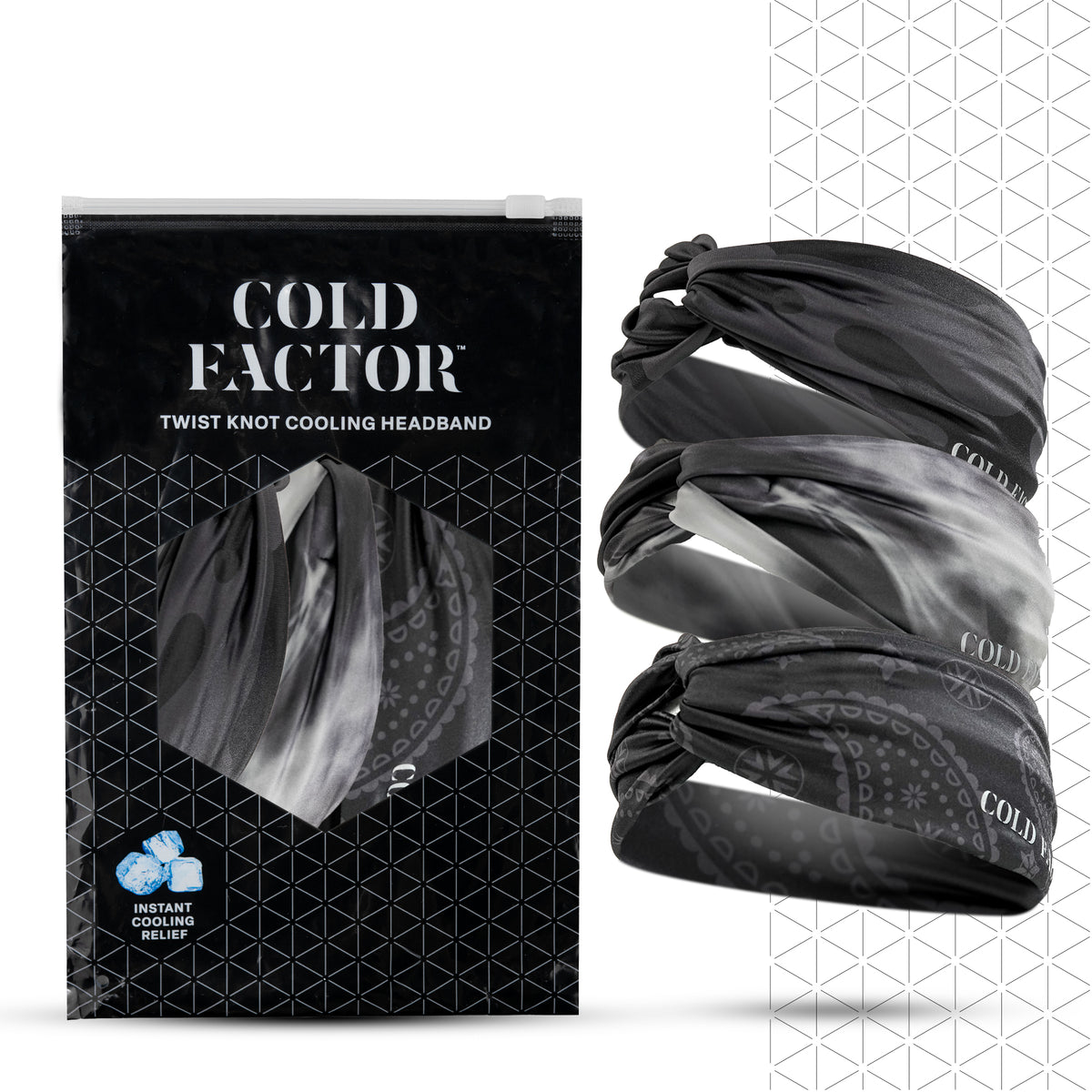 Instant Cooling Twist Knot Headband