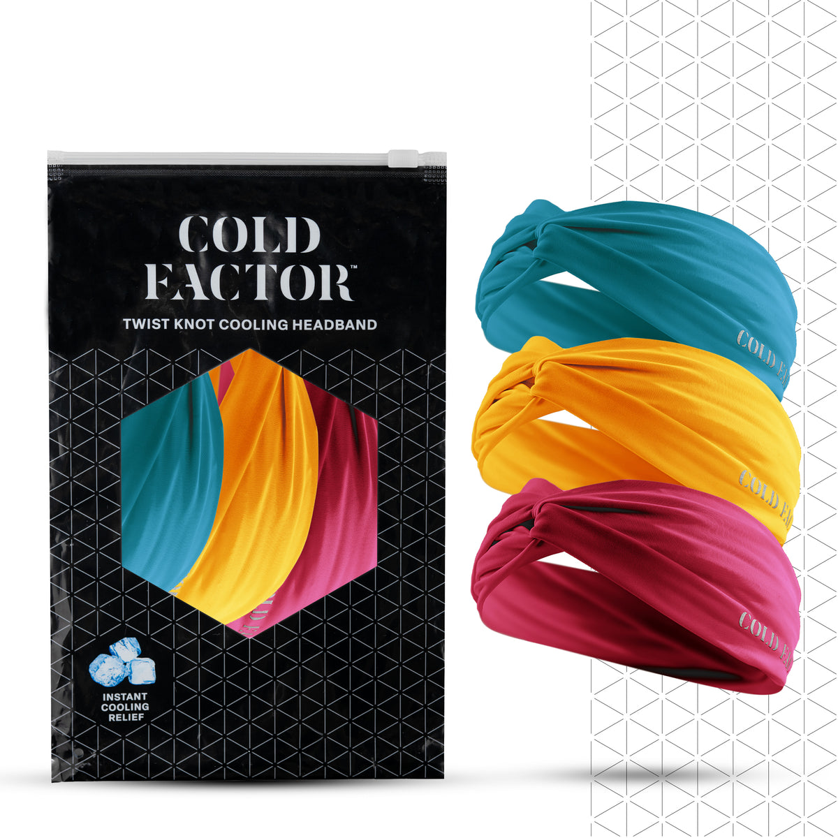 Instant Cooling Twist Knot Headband