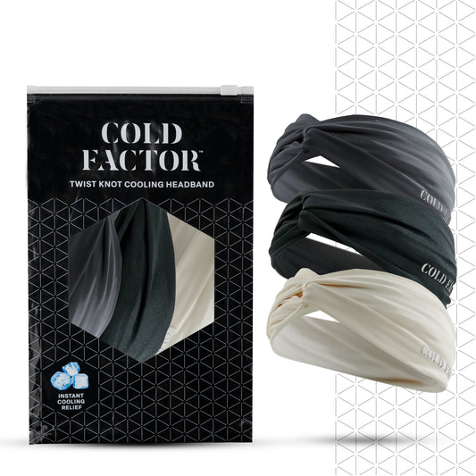 Instant Cooling Twist Knot Headband