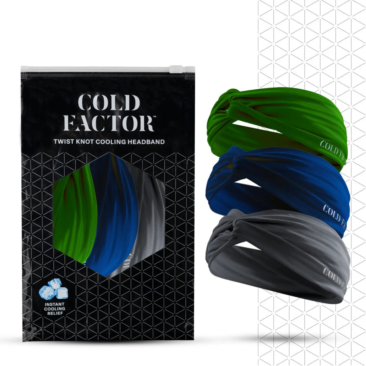 Instant Cooling Twist Knot Headband