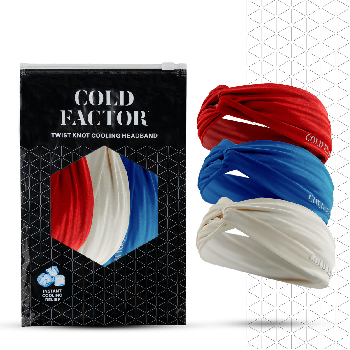 Instant Cooling Twist Knot Headband
