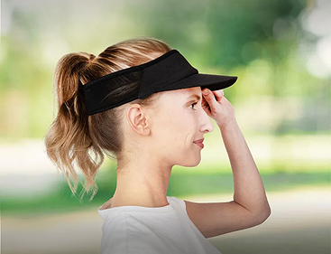 UPF50+ Sports Sun Visor
