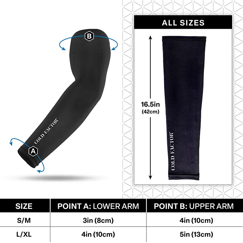 Instant Cooling Sun Sleeves – UPF 50+ UV Protection, Moisture-Wicking, Reflective Accents for Sports & Outdoor Activities - Image 6