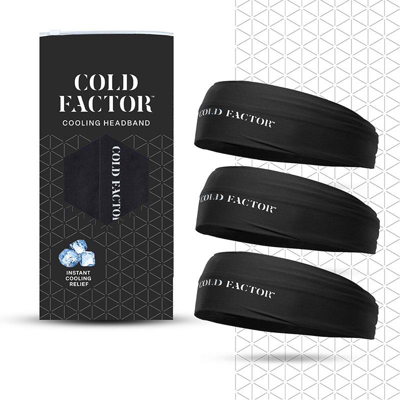 Instant Cooling Headband for Men & Women 3 Pack – Quick-Dry, Sweat-Wicking, Lightweight for Running, Sports & Workouts