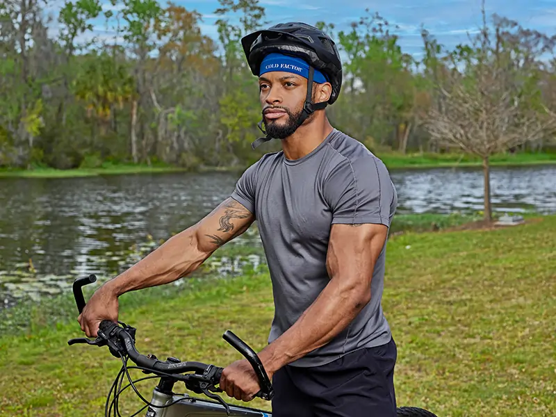 cooling skull cap helmet liner breathable beanie men women motorcycle construction hardhat wrap running outdoor chill sweat pack headband camo heat protection hot weather